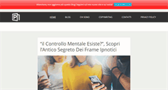Desktop Screenshot of persuasionesvelata.com